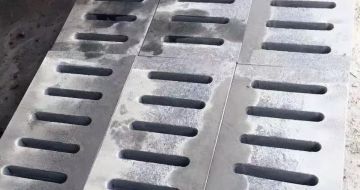 黑河 芝麻灰石材沟盖板