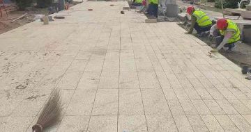 黑河黄金麻荔枝面地铺案例