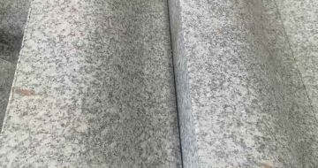 黑河芙蓉白S型拉丝面路沿石