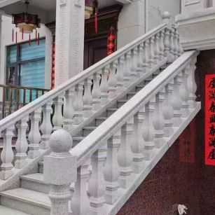 黑河 天然石材 阳台庭院护栏、栏杆