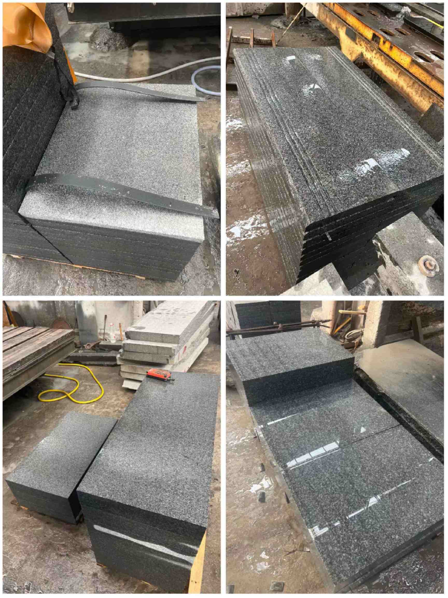 黑河 芝麻黑地铺石材