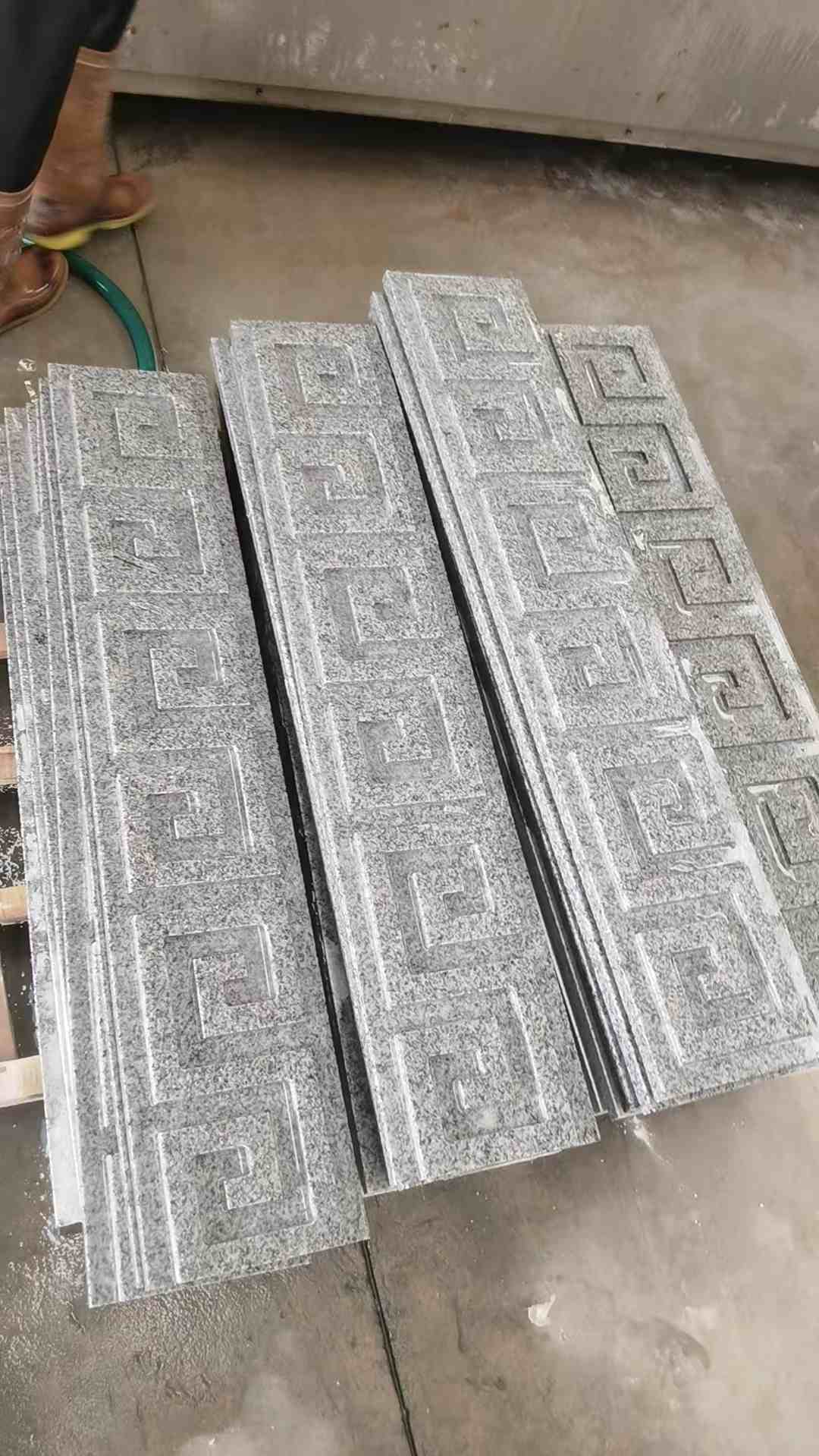 黑河 别墅回纹线条，雕刻