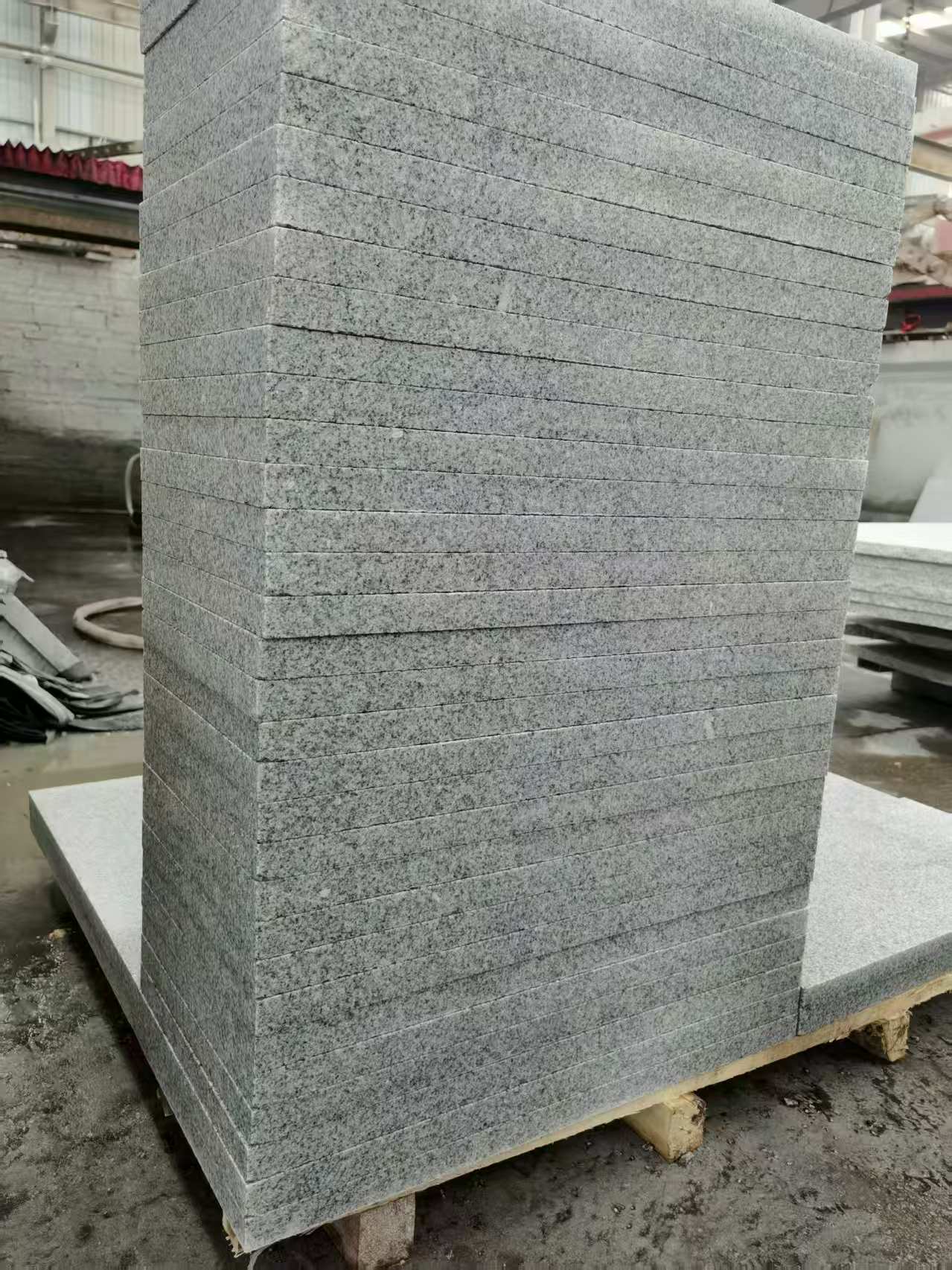 黑河 花岗岩 地铺成品300*600，尺寸标准、厚薄均匀